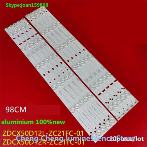 LED Backlight Strip 6 Lamp For ZDCX50D12L-ZC21F-01 ZDCX50D12R-ZC21F-01 303CX500042 PY63589B E320260