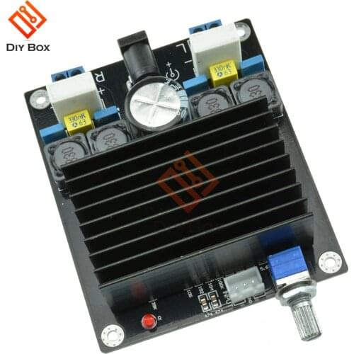 TDA7498 Class D Audio Digital Amplifier Board module 2*100W High Power Stereo HIFI AMP Player Sound DC12-36V volume control