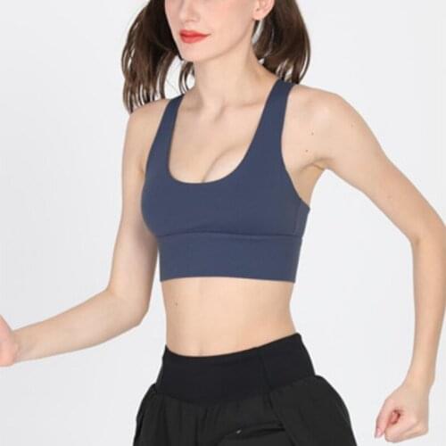 Comfortable Women Sports Bra Support Sports Bras Workout Yoga Activewear Athletic Bra For Women SNO88