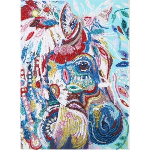 Home Decoration 5D Diamond Painting Animal Sticker Mosaic Flower Embroidery Pattern Craft New Year Gift