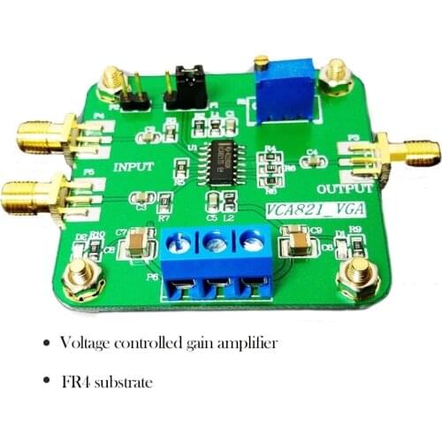 VCA821 Module Voltage Control Gain Amplifier Electronic Race Module Programmable Gain Amplifier Authentic VGA