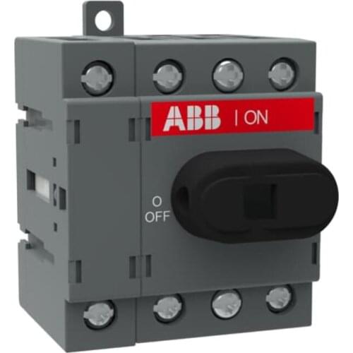 OT25F4N1 10136476 4P | 25A OT(16-160A) series isolator switch