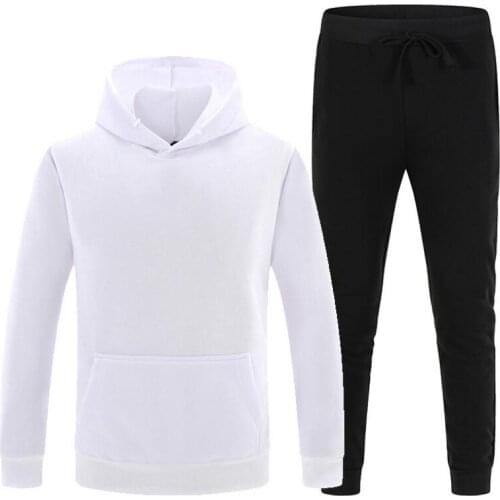 2021 OutwearTracksuit Spring Autumn Casual Men Hoodies Sets Sweatshirt Sweatpants Male Track Suit