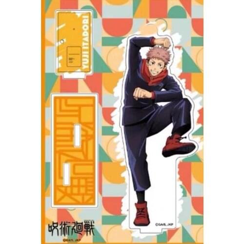 Anime Jujutsu Kaisen Raise hand Acrylic Stand Figure Model Display Kugisaki Nobara Fushiguro Megumi Itadori Yuji Inumaki Toge