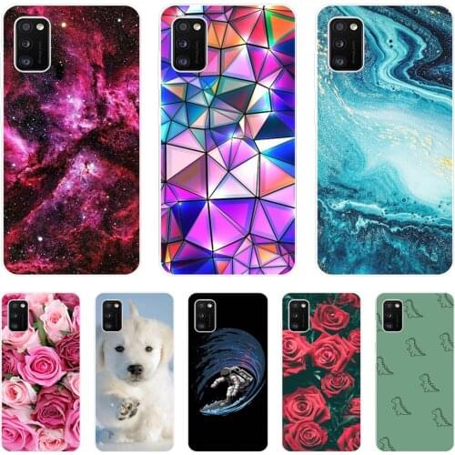 Phone Case For Samsung Galaxy A41 Case Soft TPU Painted Back Cover Silicone Case For Samsung Galaxy A41 A 41 Soft Phone Case