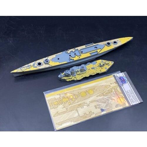 Wooden Deck Masking Sheet for 1/700 Scale Flyhawk FH1160S HMS Hood 1941 Ship Model DIY Accessories