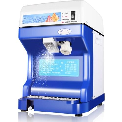 Electric Shaved Ice Machine Commercial Smoothie Machine Automatic Ice Crusher for Milk Tea Shop Electric Snow Ice Machine new