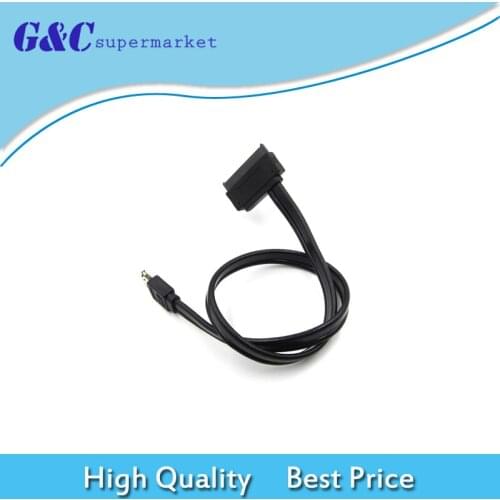 22P 22Pin SATA to Power eSATA USB 2.0 12V 5V Combo Adapter Converter Cable for 2.5"/3.5" Hard Disk Drive HDD Power Connect