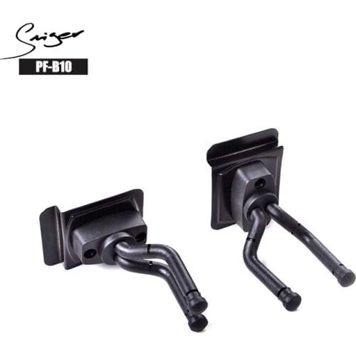 Smiger 2Pcs Metal Guitar Hanger PF-B10 Wall Mounted Hook Holder Guitar Hanger Stand For Guitar Bass Ukulele Musical Accessories