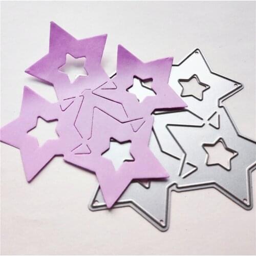 Metal Star Darts paper die cutting dies for Scrapbooking/DIY Easter wedding Halloween Easter card