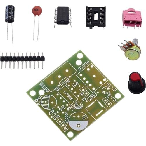 LM386 Super Mini Amplifier Board Module 3V-12V DIY Kit Perfect