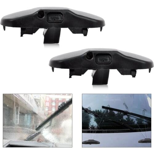 CITALL New 2Pcs Windscreen Washer Jet Water Spray Nozzle For Volkswagen VW Passat B6 Jetta Golf GTI Caddy # 2KD955985