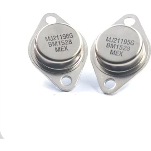New MJ21195G MJ21196G MJ21196 5PCS+5PCS MJ21195 TO-3 10PCS/LOT