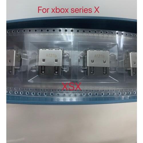 Original new 1piece For XBOX Series X HDMI-compatible Port Socket Interface Connector Replacement