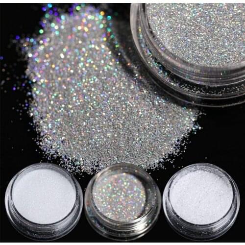 Golden Light Mix Size Nail Art Glitter Powder Sequins Dust Nail Sheet Glitter Manicure Nail Art Decoration Shinning Colorful