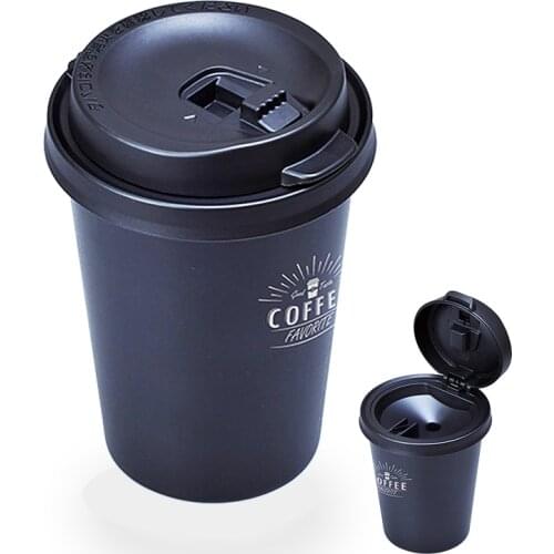 Car Ashtray Holder Cup auto accessories car styling Universal Portable lager-caliber High Flame Retardant coffee cup Ashtray