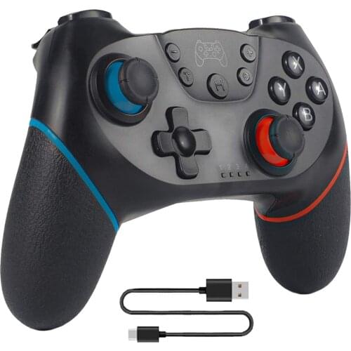 Wireless Vibration Gamepad Joystick Controller Controller for Switch Pro Gyro Axis Dual Vibration Supports Ergonomic