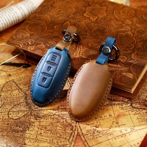 Car key cover case for nissan juke leaf micra k12 note patrol qashqai j11 j10 tiida versa x-trail xtrail x trail t32 Infiniti