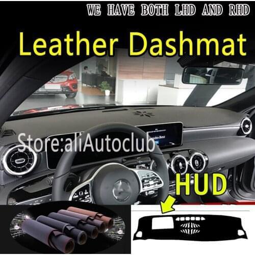 For Mercedes-Benz B-Class w247 B180 B200 B260 Accessories Leather Dashmat Car Styling Covers Dash Mat Dashboard Cover Carpet