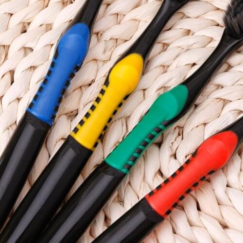 Bamboo Charcoal Superfine Soft Bristle Toothbrush Traveling Teeth Cleanser Brush