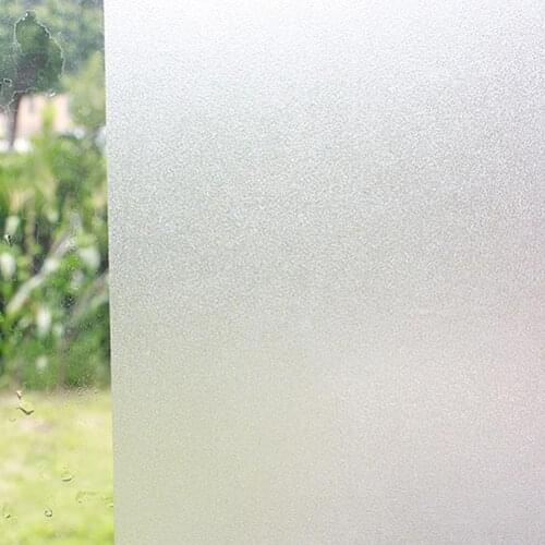 1 Roll Brief Frosted Privacy Frost Home Bedroom Bathroom Glass Window Film Sticker Decor Transparent Glass Protective Paper