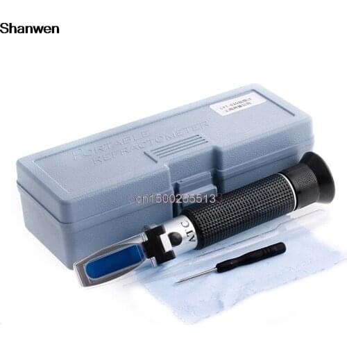 Salinity Refractometer Meter Water Reader Marine 0~10% Salt Aquarium Test Tester