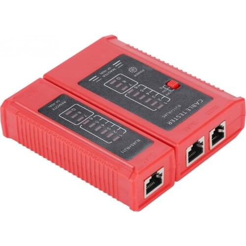 WZ-468 RJ45 and RJ11 Network Cable Tester Ethernet LAN Network Test Tool Wire Lead Testing Tool Network Measuring Tools