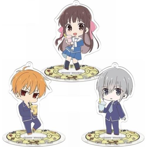 Anime Fruits Basket Honda Tooru Soma Kyo Acrylic Stand Figure Model Plate Display Desk Decorate Cocplay Accessories Xmas Gifts