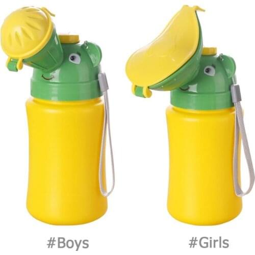 Kid Portable Potty Outdoor Travel Urinal for Boys Girls Travel Potty Children Road Pot Folding Baby Potty Urinal for Children