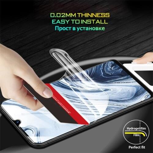 20D Soft TPU Clear Hydrogel Film Screen Protector For ASUS ZENFONE MAX PRO M2 ZB630KL ZB631KL Not Glass