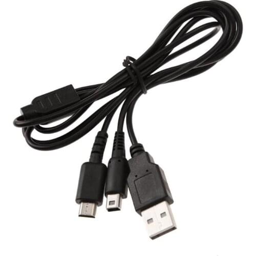 1.2m Charging Cable Charger USB Data Wire Cord line for Nintendo NDSI 3DS NDSL gaming kablo accessories
