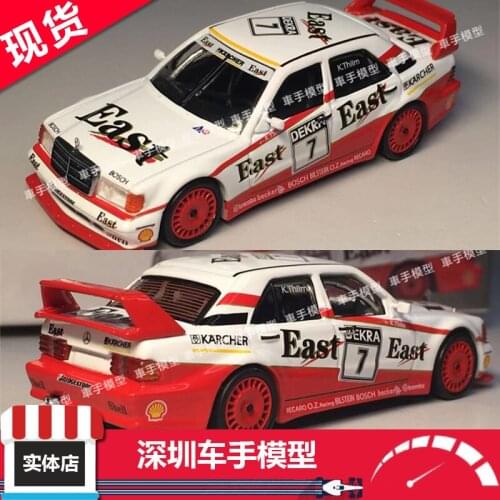 MINIGT 1/64 239 Benz 190E Evolution7 DTM Diecast Collection of Simulation Alloy Car Model Children Toys