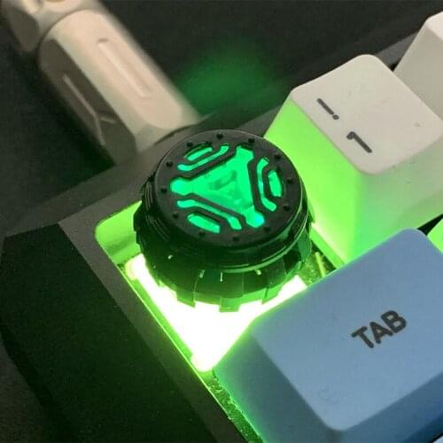 Custom 3D Resin Keycaps Delta Reactor ESC Replace Keycap For Mechanical Keyboard Gaming Accessories Handmade Personalized Gift