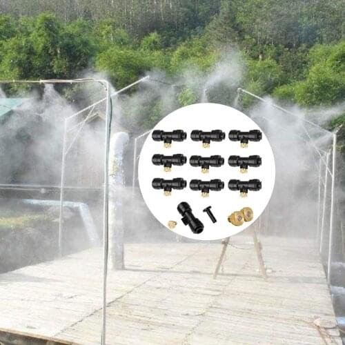 Misting Nozzles Kit Fog Nozzles For Patio Misting System Outdoor Cooling System Garden Water Mister