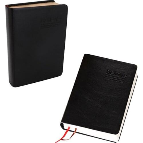 Retro Leather Notebook Thick Paper Diary Notepad Blank Office School