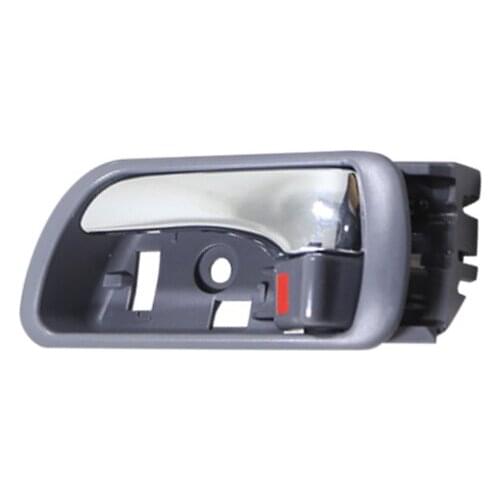 1PC LEFT INTERIOR GRAY CHROME DOOR HANDLE FOR CAMRY 2002 2003 2004 2005 2006 RH:69205-AA030-B0 LH:69206-AA030-B0