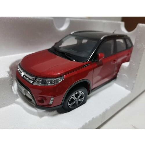 Diecast 1:18 Suzuki Vitara Alloy Car Model Metal Adult Collection Vehicle Toy Decoration Ornaments Display Boy Gift