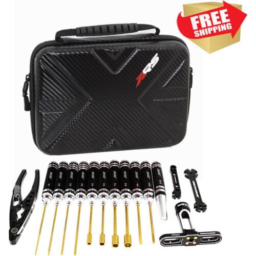 RC model Toy tools XRS Hexagon Sleeve slotted Phillips screwdriver wrench Ball head pliers Tool Set 16 pieces KIT
