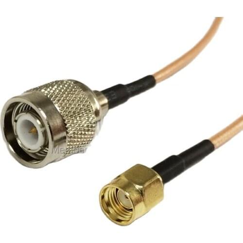 New Modem Coaxial Cable RP-SMA Male Plug To TNC Male Plug Connector RG316 Cable 15CM 6inch Adapter RF Pigtail