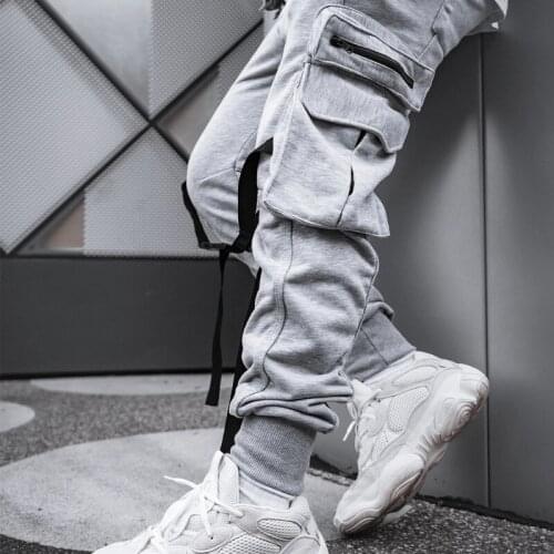 2020 Autumn Joggers Sport Pants Men Cotton Runn Jogging Sports Cargo Pants Basketball Training Sweatpants Gym Fitness Trousers