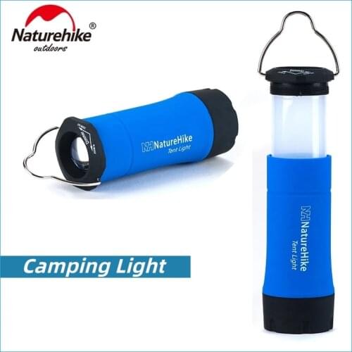 Naturehike Outdoor Tent Light Field Emergency Three Flashlight Camping Equipment LED Camp Light