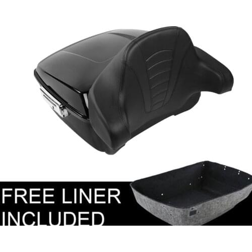 Motorcycle King Pack Trunk Backrest For Harley Tour Pak Touring Road King Road Glide Street Glide 2014-2020