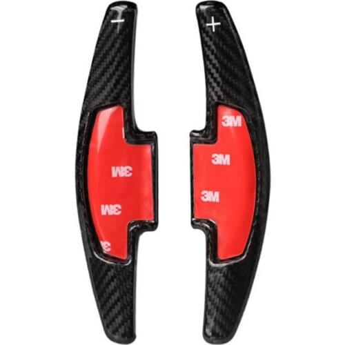 For Honda Accord CR-V Civic Odyssey Acura Car Styling Real Carbon Fiber Steering Wheel Shift Paddle Shifter Extension