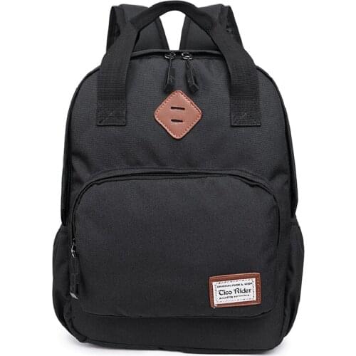 ZHIERNA Girls Schoolbag Shoulder Backpack Girls Leisure Bag Temperament Students Multi-functional Males Bag fashion polyester