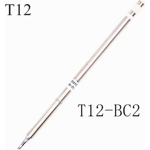 T12-BC2 Welding Tools solder iron tips welding heads 70W for FX9501 T12 Handle 7s melt tin