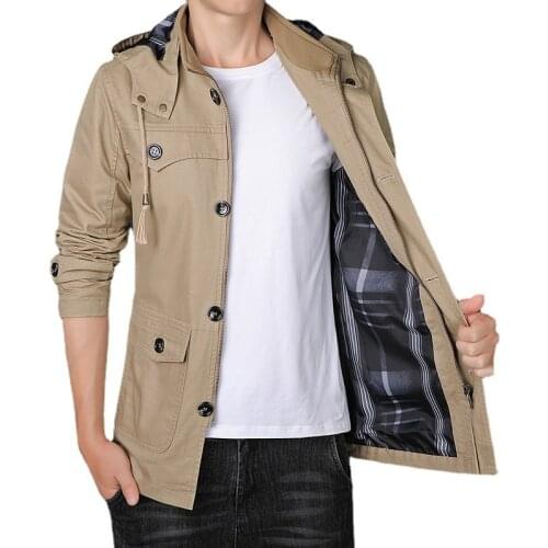 Мужские тренчи Unua amo China At AliExpress