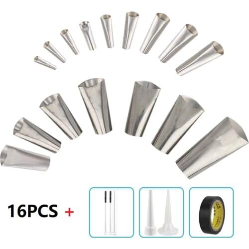 16pcs Silicone Caulking Finisher Tool And Scraper Set Nozzle Spatulas Filler Hand Tools Set Accessories