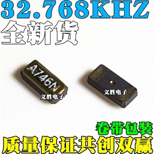 3 pçs/lote 3215 2P 32.768KHZ ± 20ppm 12.5PF FC-135 SMD Ressonador De Cristal De Quartzo Passiva Oscilador