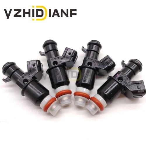 4X High impedance 16450-PWA-003 16450PWA003 Fuel Injector nozzle For H-onda C-ivic 2003-2005 Car Accessories