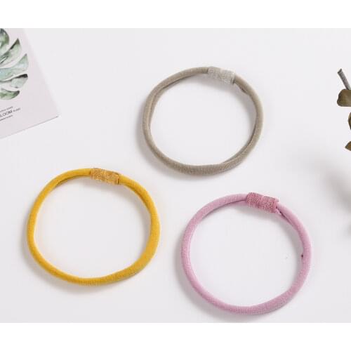 Nylon Headbands 1/5pcs Wholesale Nylon Baby Headband Elastic DIY Baby Head Bands Nude Soft Thin Stretchy Hair Bands Baby Turban